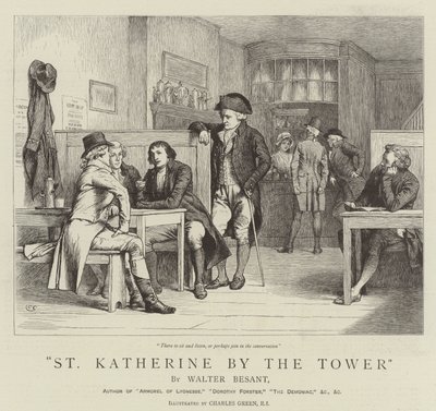 St Katherine bij de Toren door Charles Green